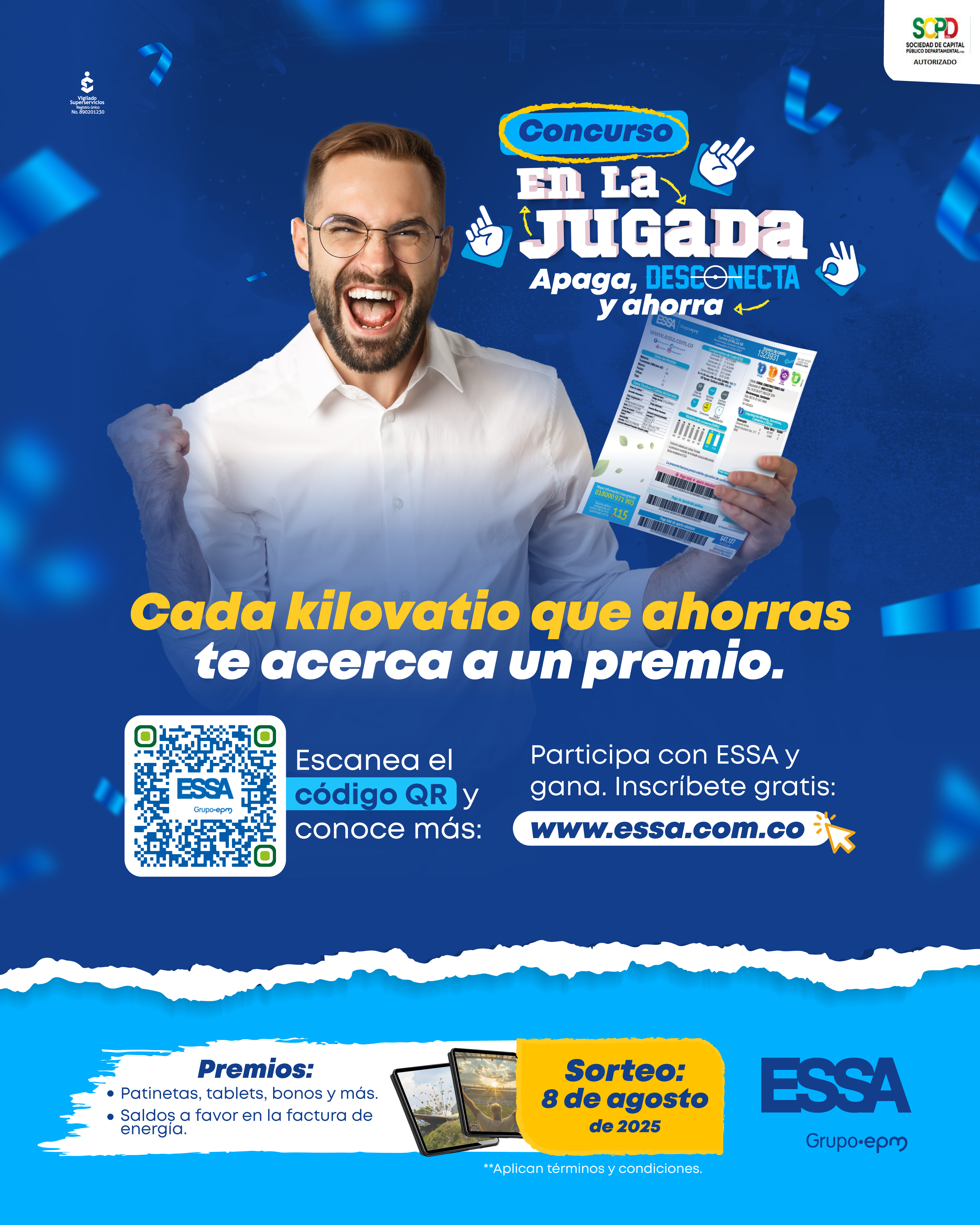 Persona celebrando campaña en la jugada con essa Persona celebrando campaña en la jugada con essa